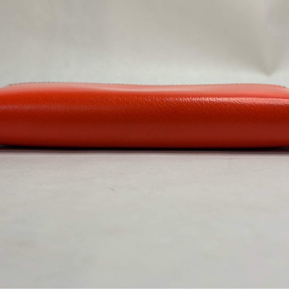 Kate Spade Neda Bright Orange Zip-Around Wallet - Picture 3 of 4